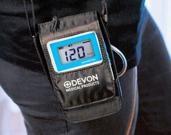 Image: The extriCARE 2400 portable NPWT system in its carry case (Photo courtesy of Devon Medical). Image: The extriCARE 2400 portable NPWT system in its carry case (Photo courtesy of Devon Medical).